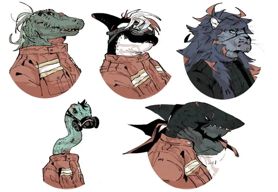 Wolf & Bear & Cafe // Fox & Tiger & Cup Noodles Fhentai - Page 100