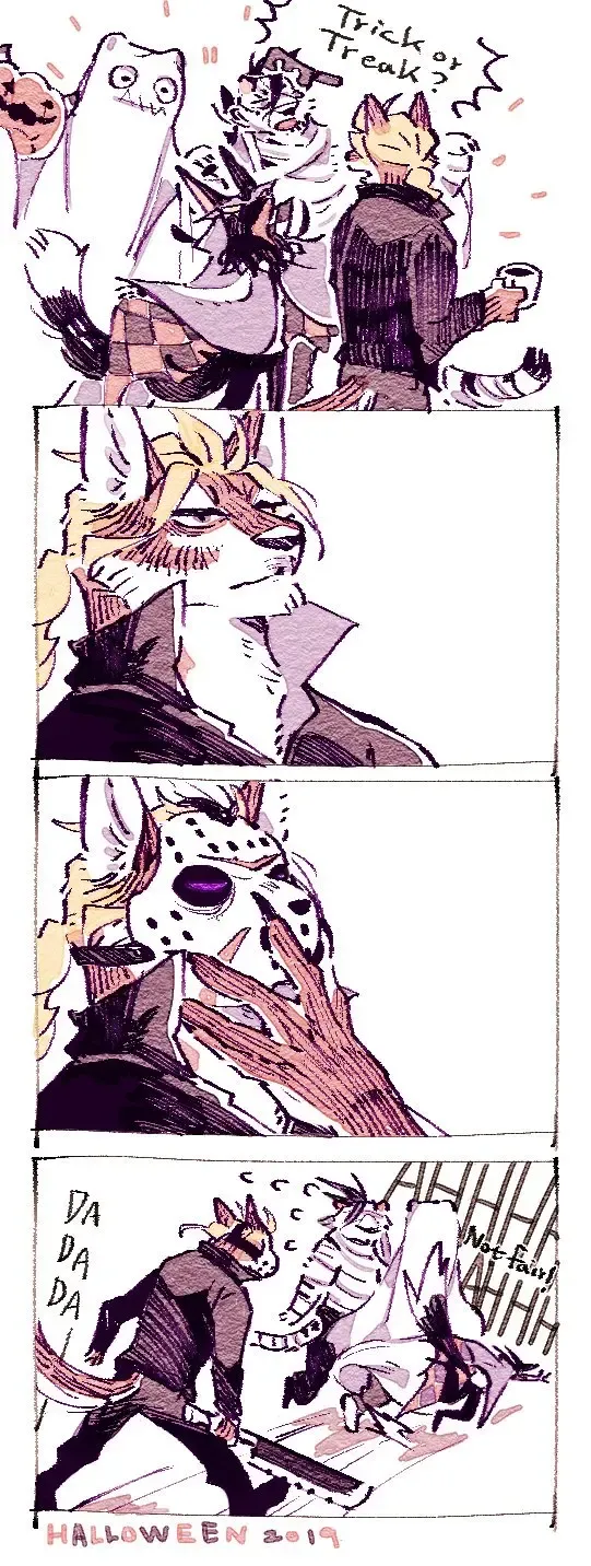 Wolf & Bear & Cafe // Fox & Tiger & Cup Noodles Fhentai - Page 102