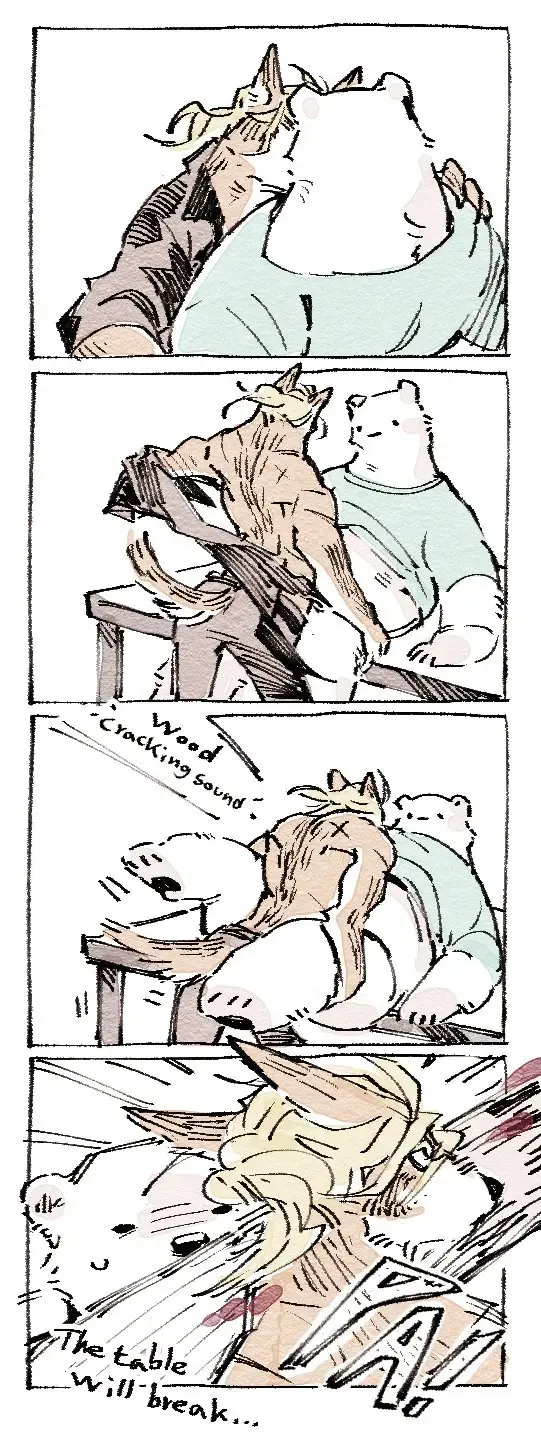 Wolf & Bear & Cafe // Fox & Tiger & Cup Noodles Fhentai - Page 16