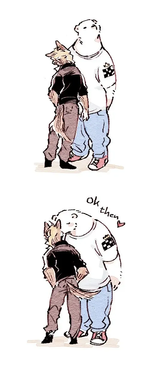 Wolf & Bear & Cafe // Fox & Tiger & Cup Noodles Fhentai - Page 22