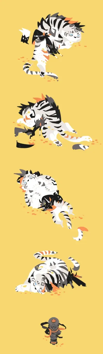 Wolf & Bear & Cafe // Fox & Tiger & Cup Noodles Fhentai - Page 90