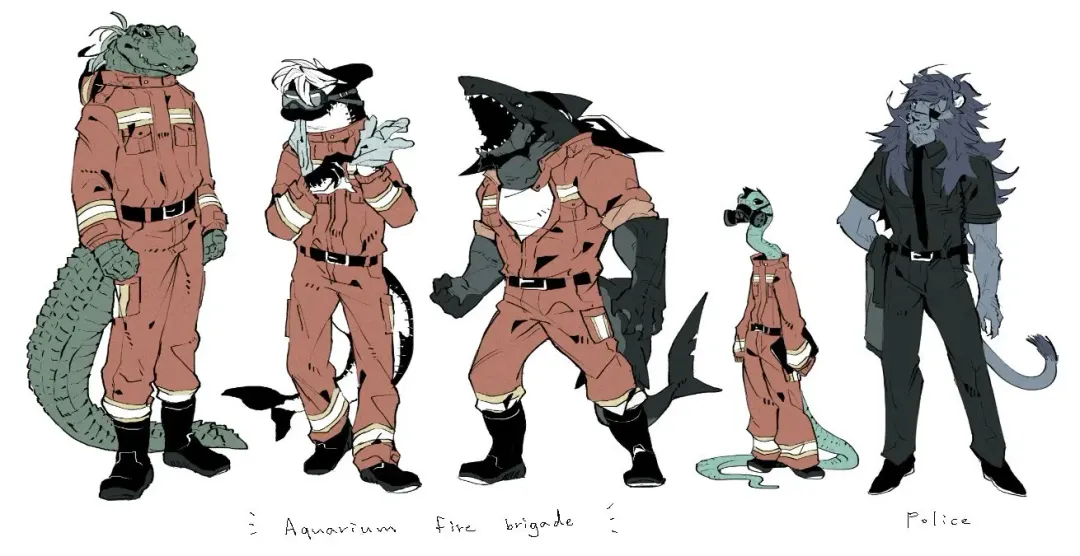 Wolf & Bear & Cafe // Fox & Tiger & Cup Noodles Fhentai - Page 98