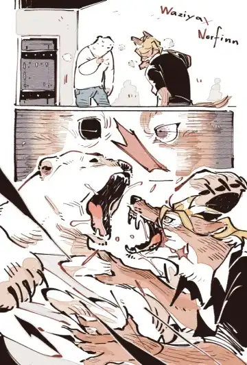 Wolf & Bear & Cafe // Fox & Tiger & Cup Noodles Fhentai.net - Page 34