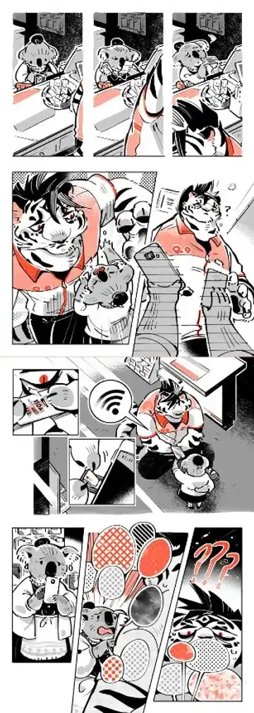 Wolf & Bear & Cafe // Fox & Tiger & Cup Noodles Fhentai.net - Page 53