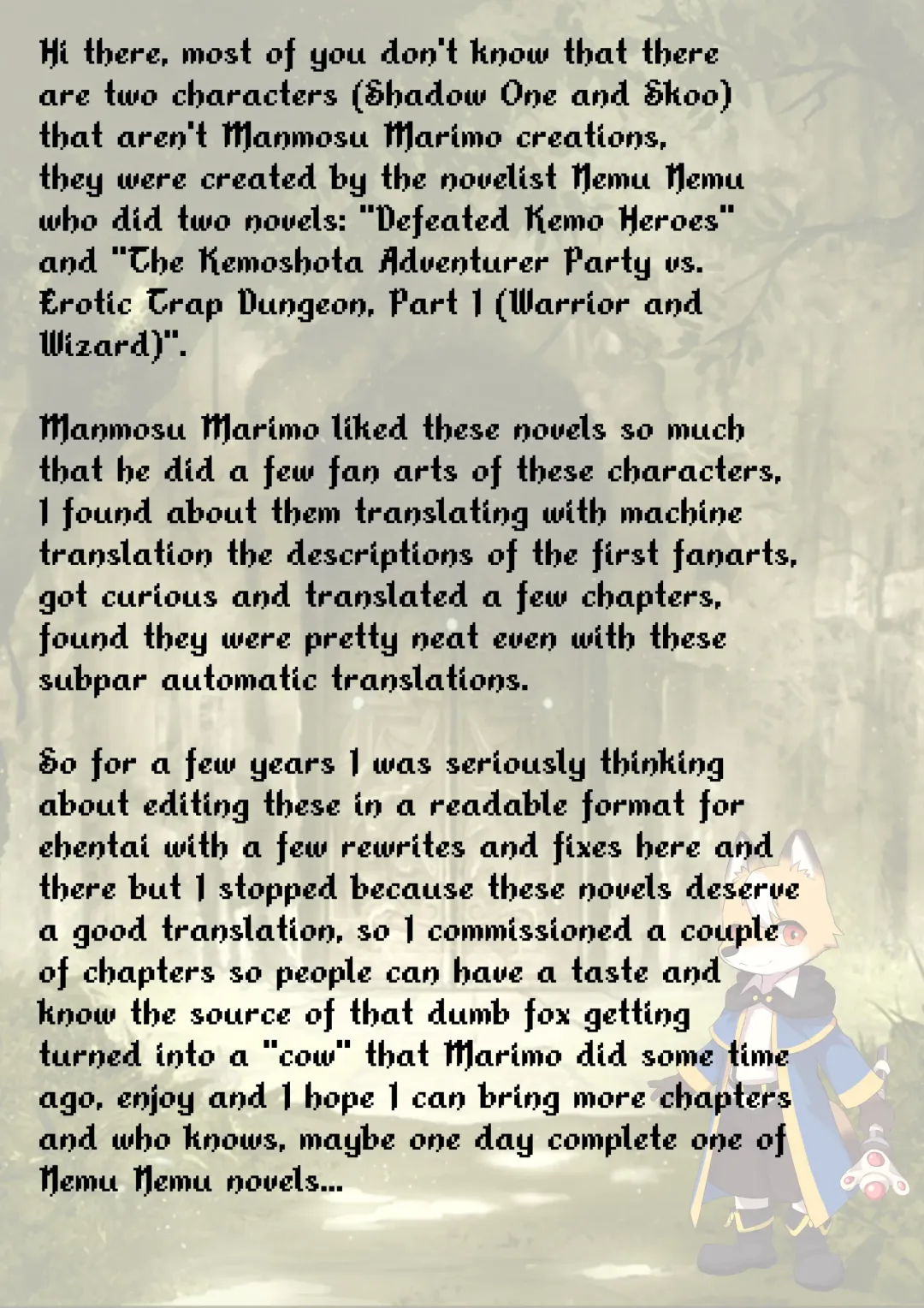 [Manmosu Marimo] Nemu Nemu - Skoo adventures feat. Manmosu Marimo Fhentai - Page 2