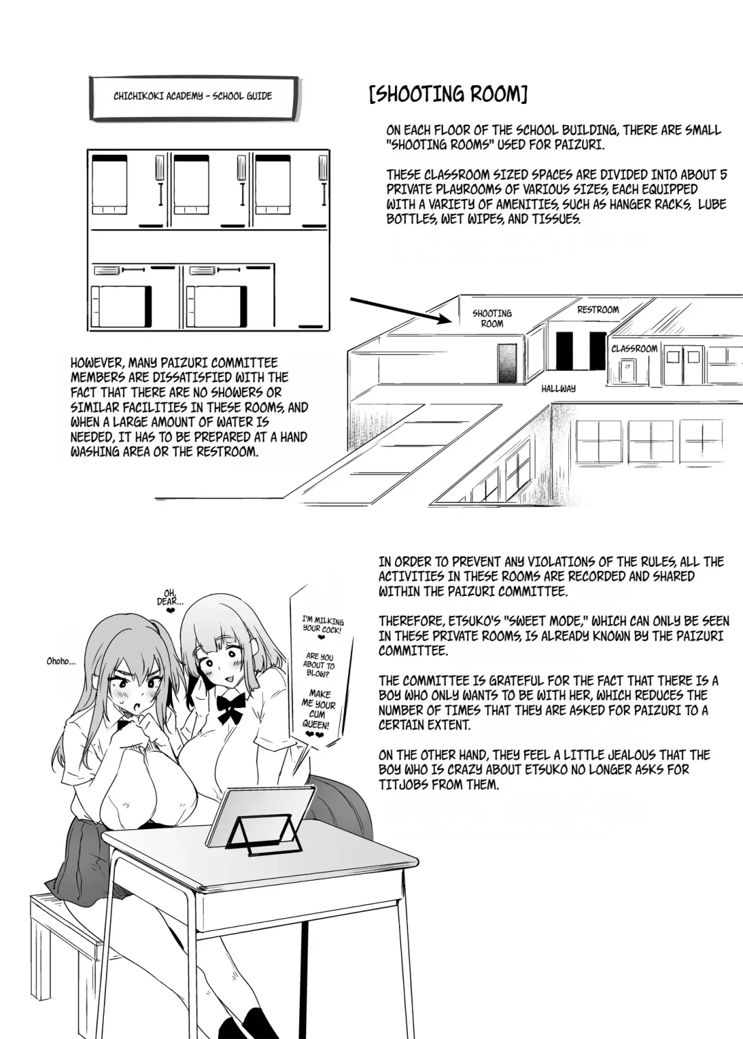 [Oohira Sunset] Chichikoki Gakuen Paizuri Iinkai | Chichikoki Academy Paizuri Committee (decensored) Fhentai - Page 18