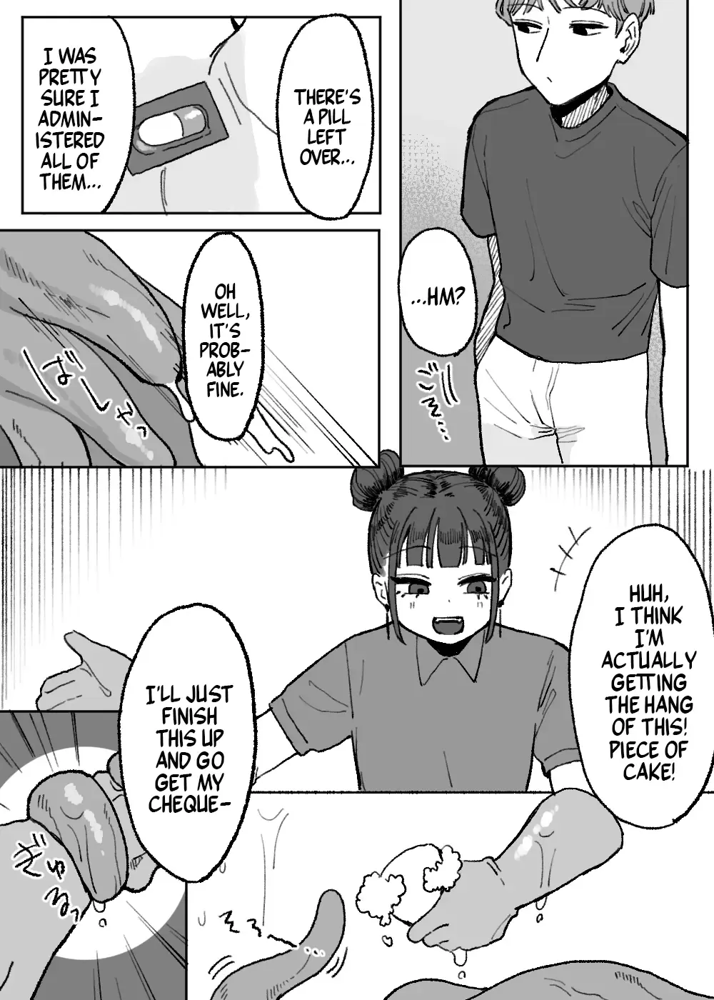 [Kanashiro No Hako] Shokushu Fuuzoku Seisou Baito | Job: Cleaner at at Tentacle Brothel Fhentai - Page 6