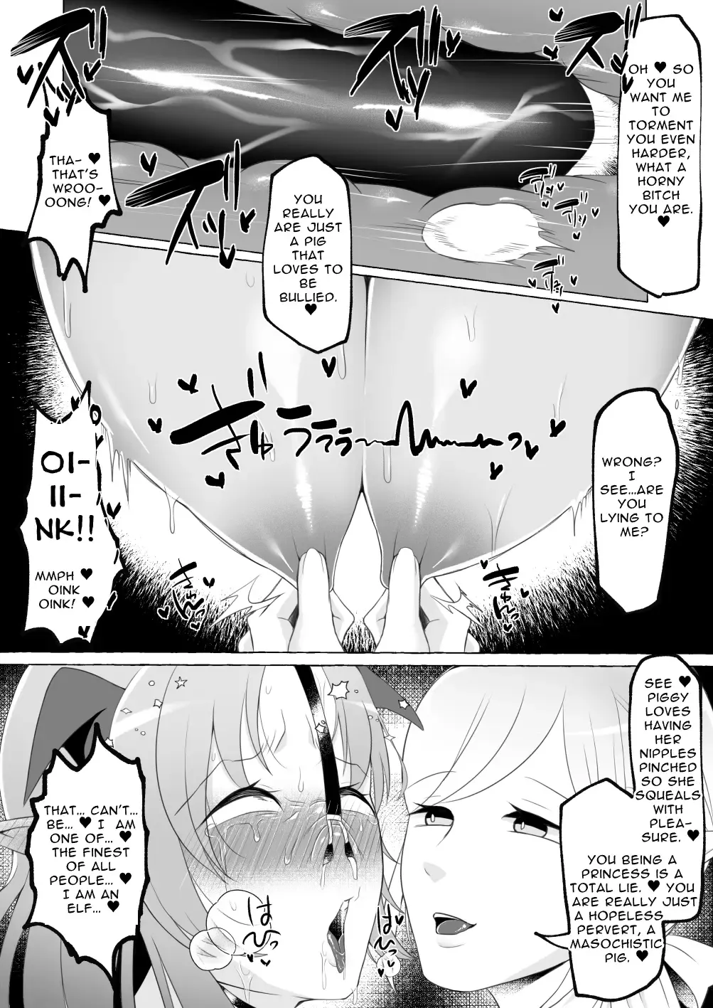 [Yukichi] Mikudashiteta Otoko Ika no Gehin Chinpo Nou ni Natte Elf Bijo-tachi ni Nakadashi Shimakutta Ageku Shasei no Tame ni Buzama Sarashite Daiji na Kuni made Horoboshichau Hanashi Fhentai - Page 26
