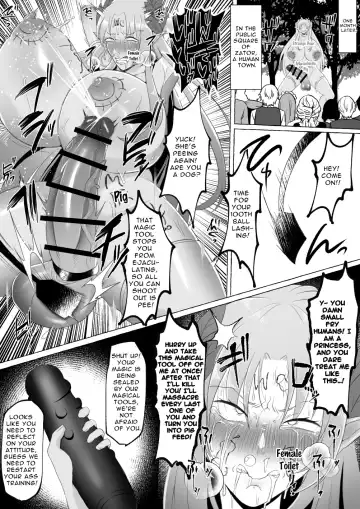 [Yukichi] Mikudashiteta Otoko Ika no Gehin Chinpo Nou ni Natte Elf Bijo-tachi ni Nakadashi Shimakutta Ageku Shasei no Tame ni Buzama Sarashite Daiji na Kuni made Horoboshichau Hanashi Fhentai - Page 32
