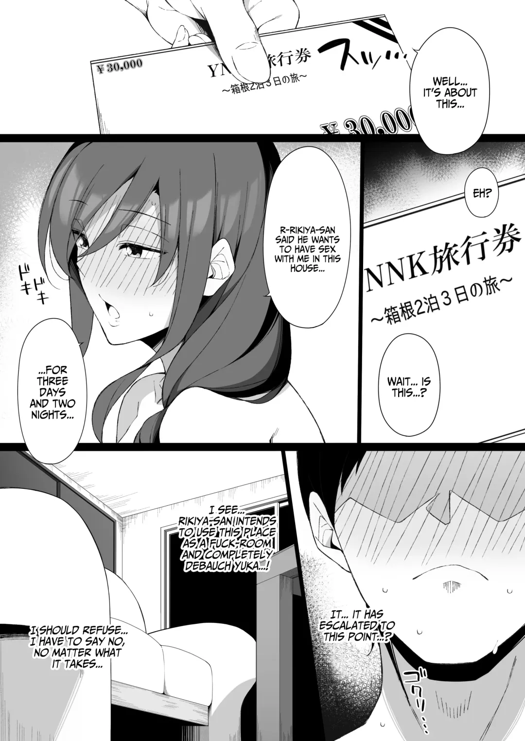 [Yukinpo Dida] Osu ni Ochiru Seiso Hitozuma + Extra | Degeneracy of a Neat Housewife for a Man Fhentai.net - Page 28