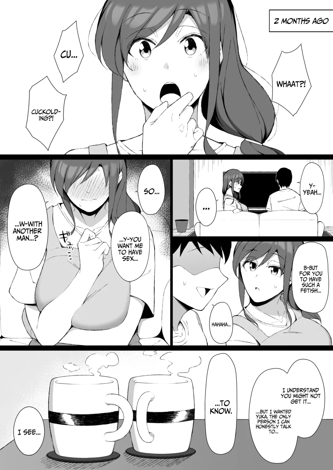 [Yukinpo Dida] Osu ni Ochiru Seiso Hitozuma + Extra | Degeneracy of a Neat Housewife for a Man Fhentai.net - Page 5