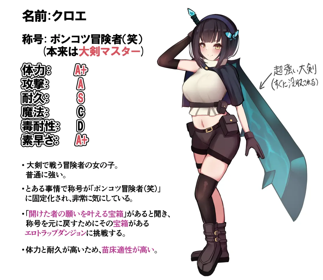 [Bonnouji Yura] Moto Daiken Master no   Boukensha-chan ga Shokushu no Hisomu Dungeon ni  Chousen Suru  Hanashi + Omake Illust Fhentai - Page 2