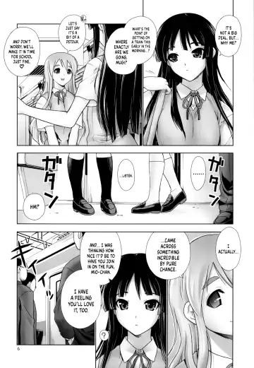 [Iruma Kamiri] Mio-Mugi Train Molestation | MIO-MUGi Densya Chikan Fhentai.net - Page 6