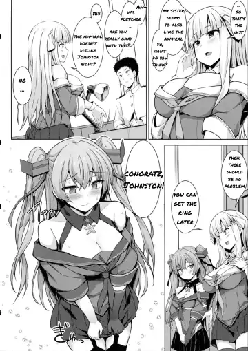 [Kotaru] Sankyuu-chuu no Fletcher ni Johnston ga Kuwawatte Futari de Aka-chan o Ninshin suru Hon Fhentai - Page 6