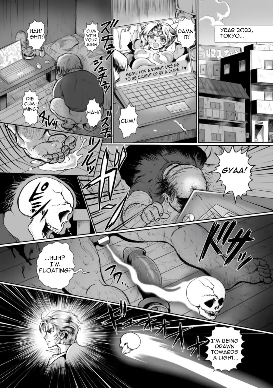 [Usuno Taro] Hyoui Kan Kishi Stallion Kimo Otoko ni Nottorare Buzama Zecchou! | Possessed Knight Stallion: Forced to Climax by a Creeper! Ch. 1 Fhentai.net - Page 5