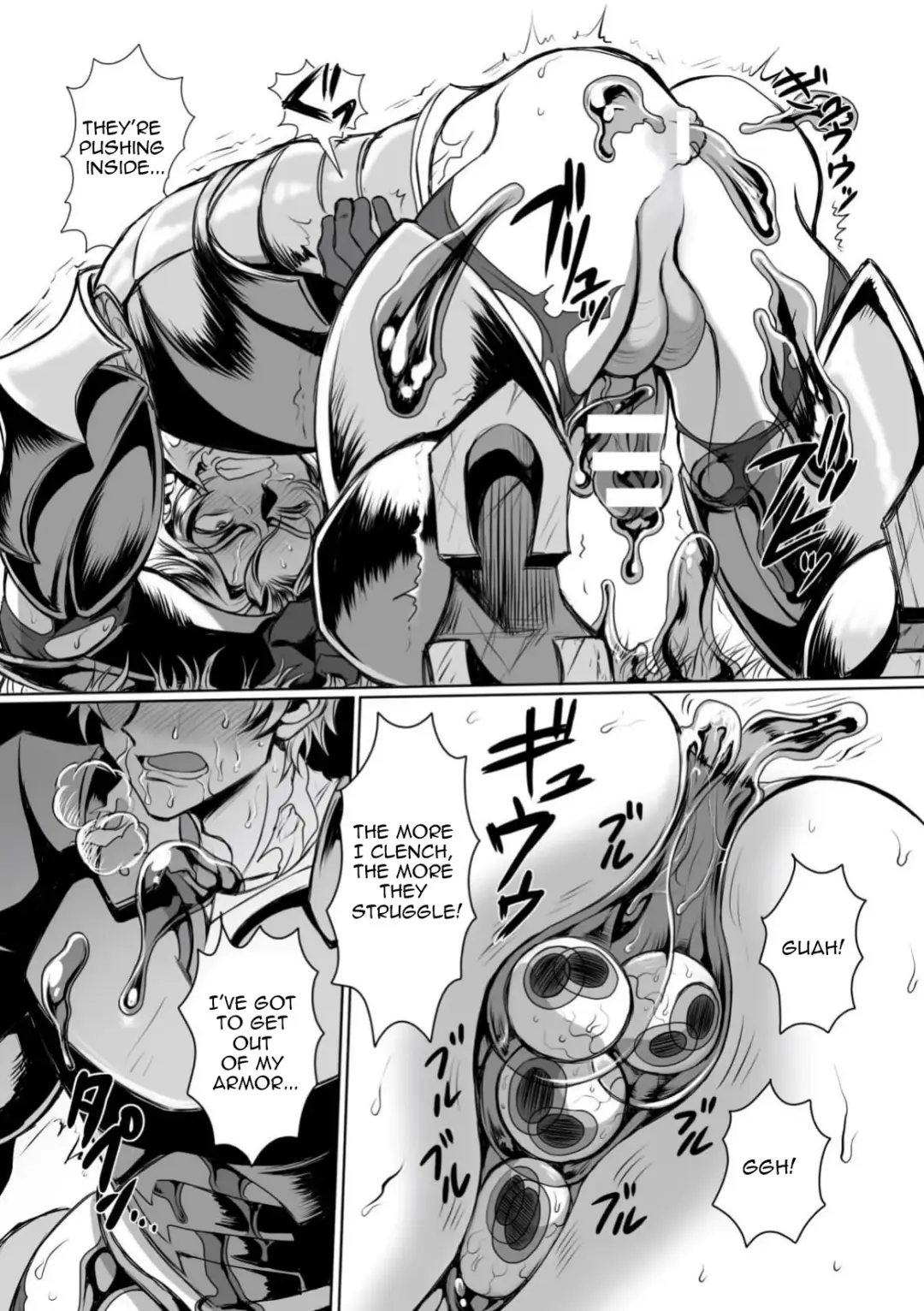 [Usuno Taro] Hyoui Kan Kishi Stallion Kimo Otoko ni Nottorare Buzama Zecchou! | Possessed Knight Stallion: Forced to Climax by a Creeper! Ch. 1 Fhentai.net - Page 18