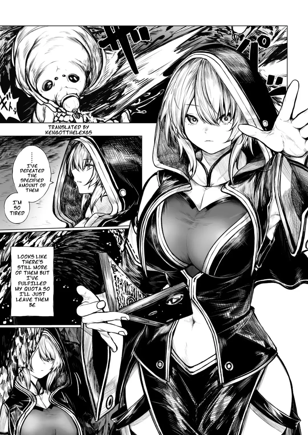 Read [Jury] Madoushi-chan ga Mushi Monster ni Osowareru Hanashi | A Story about a Mage Who Gets Attacked by an Insect Monster [KenGotTheLexGs] English - Fhentai.net