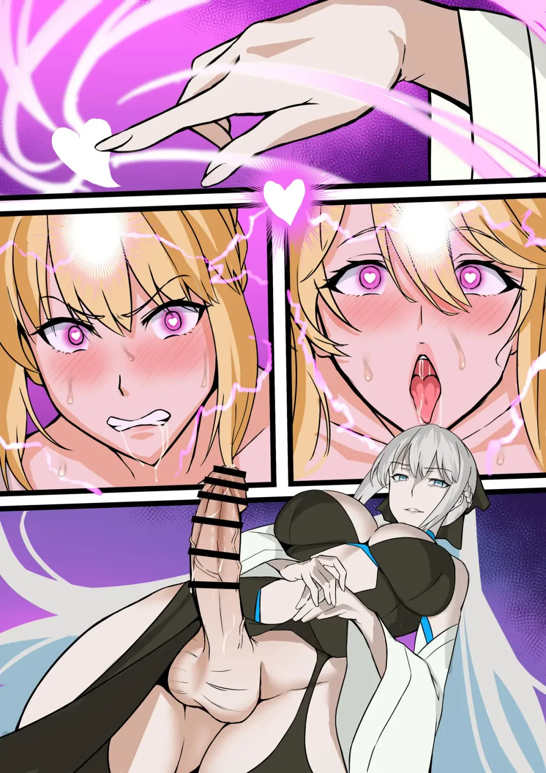 [Love-saber] Morgan x Artoria Fhentai - Page 2