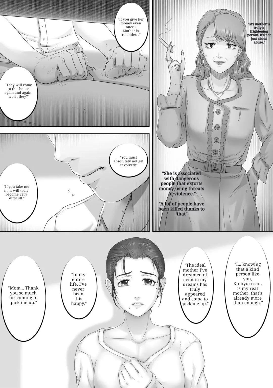 [Lemon Yoshinobu] Okaa-san wa Soko ni Iru | Mom is here Fhentai - Page 6