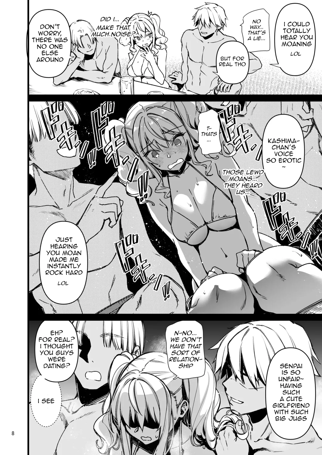 [Kekocha] Shitsuren Kashima no Natsuyasumi 2 | Heart-broken Kashima's Summer Vacation 2 Fhentai - Page 7