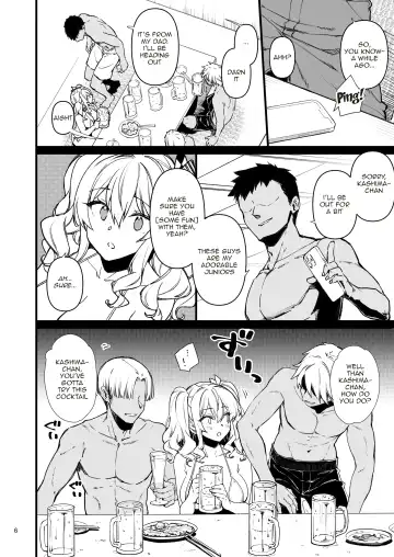 [Kekocha] Shitsuren Kashima no Natsuyasumi 2 | Heart-broken Kashima's Summer Vacation 2 Fhentai - Page 5