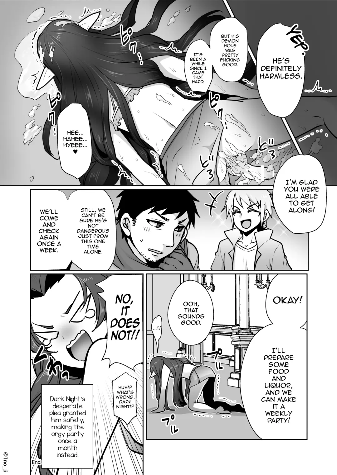 [Ichino Milk] Maou-gun no Moto Kanbu ga Yuusha ni Makete Mesu ni Sareru Hanashi 1 Fhentai.net - Page 21