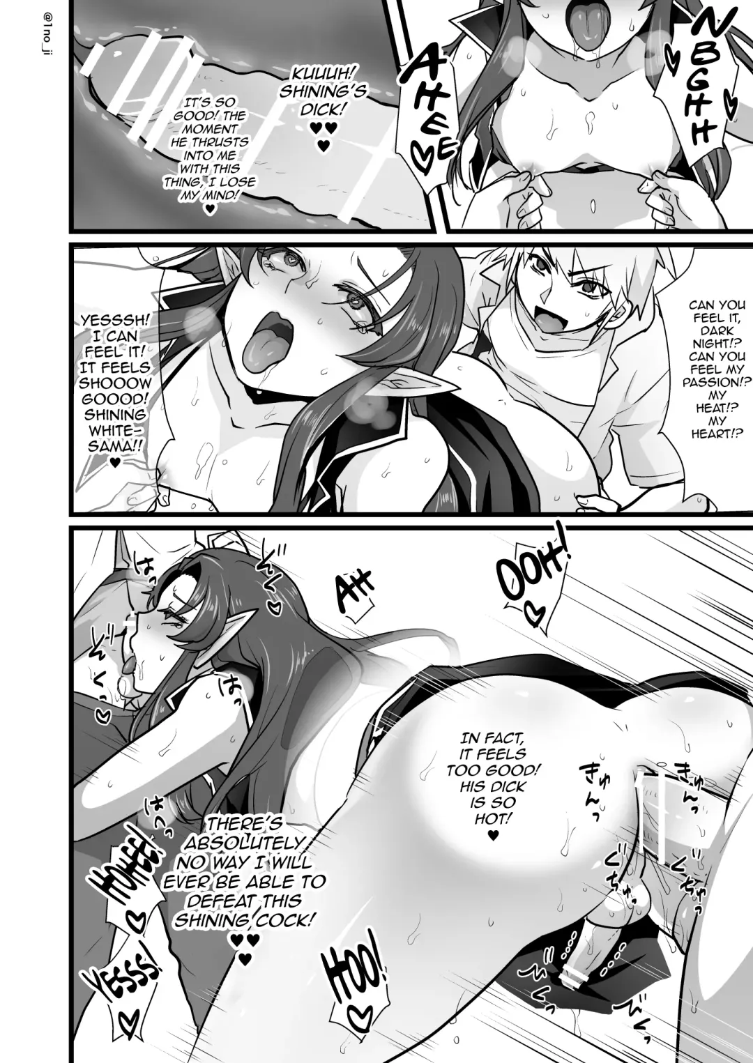 [Ichino Milk] Maou-gun no Moto Kanbu ga Yuusha ni Makete Mesu ni Sareru Hanashi 1 Fhentai.net - Page 33