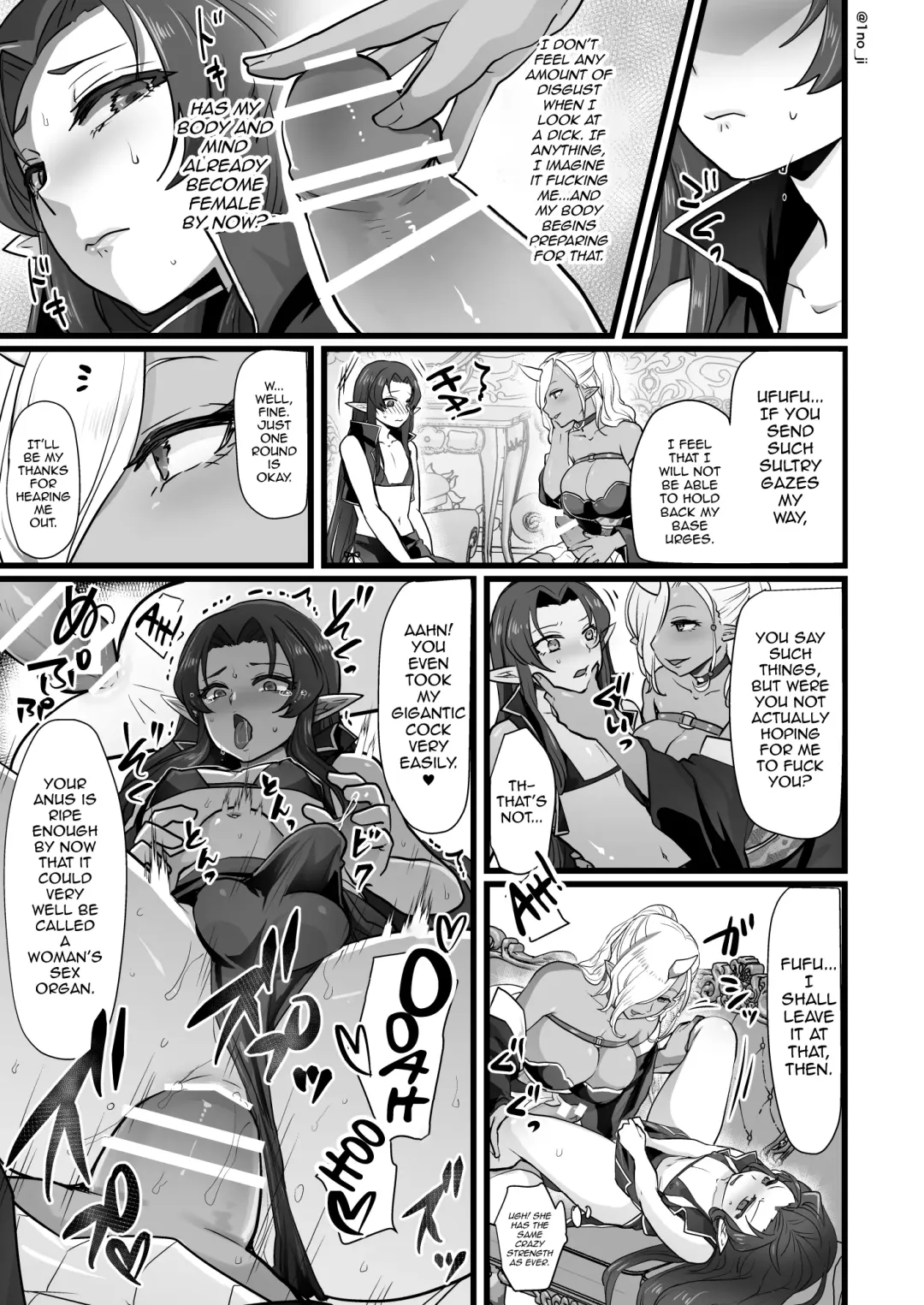 [Ichino Milk] Maou-gun no Moto Kanbu ga Yuusha ni Makete Mesu ni Sareru Hanashi 1 Fhentai.net - Page 58