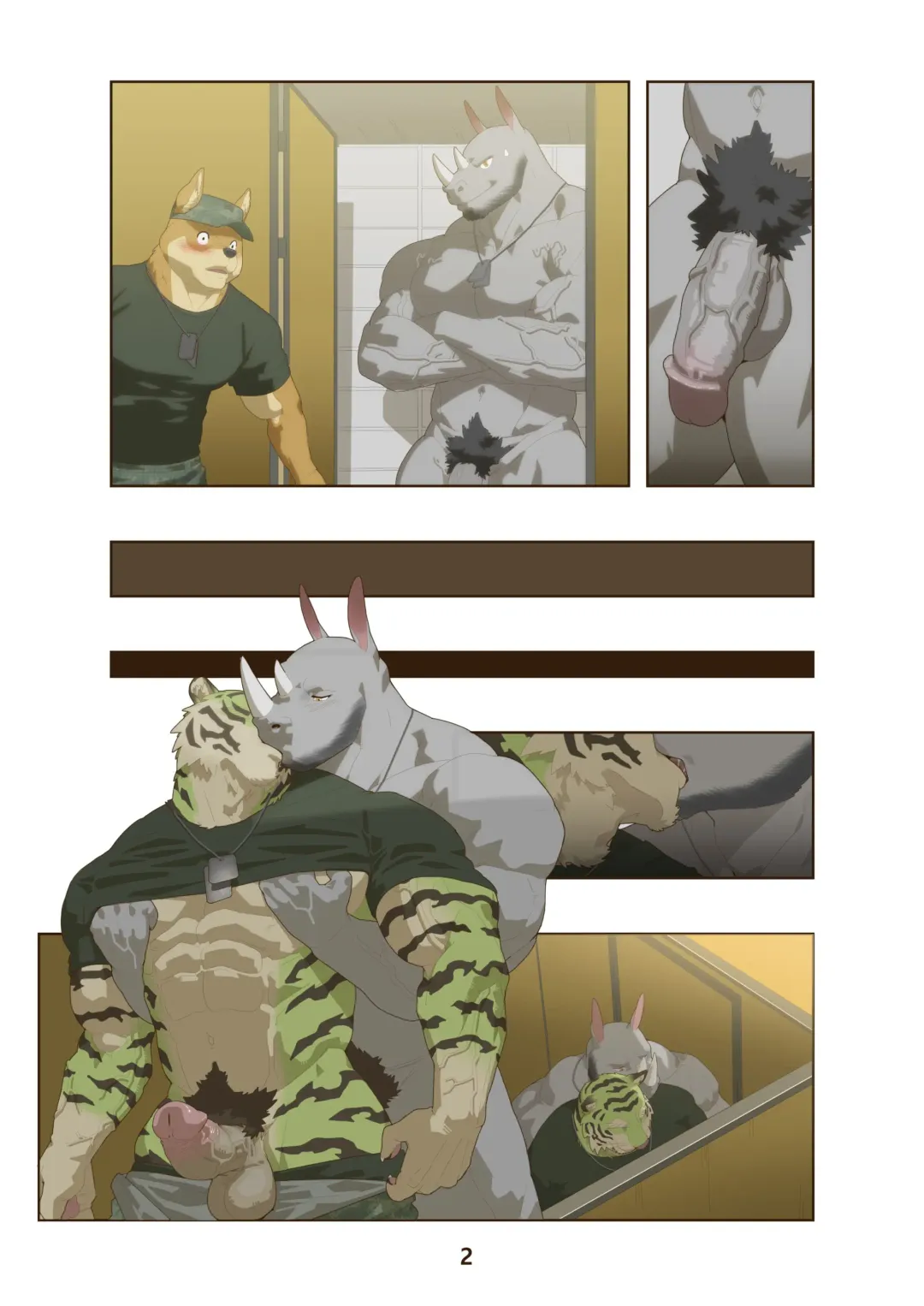 [Raccoon21] Glory Hole Fhentai - Page 2