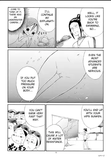 [Suzuki Tenpura] Watashi o Zenra de Oyogaseru Ki!? | You're Making Me Swim Naked!? Fhentai - Page 13