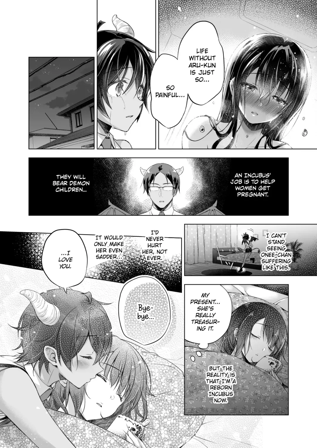 [Mitsu King] Tensei Incubus wa Tonari no Onee-chan o Haramasetai | A Reincarnated Incubus Wants to Impregnate the Girl Next Door Fhentai - Page 11