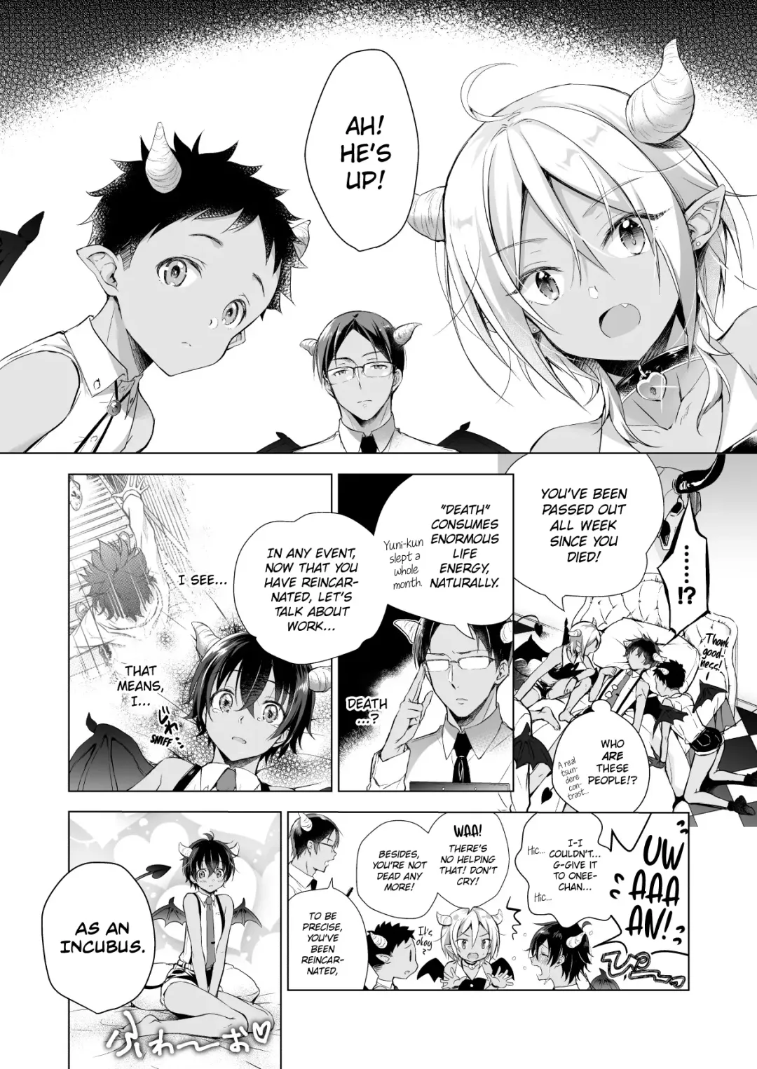 [Mitsu King] Tensei Incubus wa Tonari no Onee-chan o Haramasetai | A Reincarnated Incubus Wants to Impregnate the Girl Next Door Fhentai - Page 5