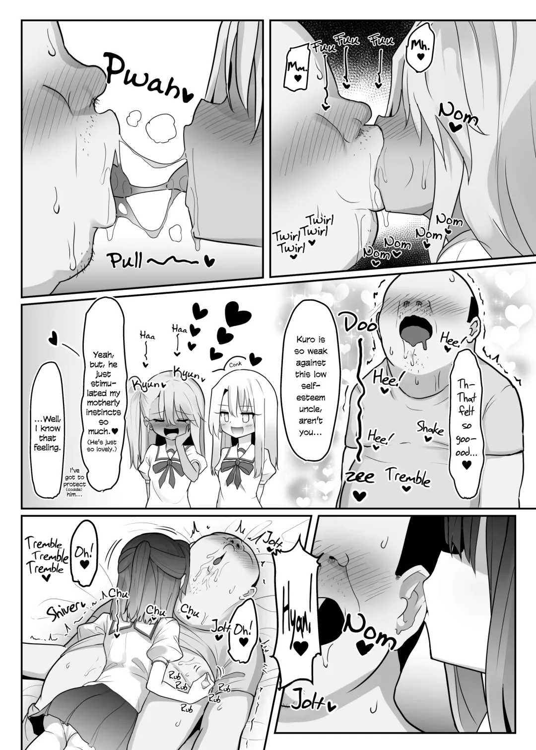 Priya-tachi ga Saiminjutsu ni Kakatta Furi wo Shite Lolicon Kimodebu Jakusha Dansei Sochin Oji-san ni Ninchi Fuyou LoveLove Tanetsuke Haramase Rape Sasete Jusei Suru Hon Fhentai.net - Page 14