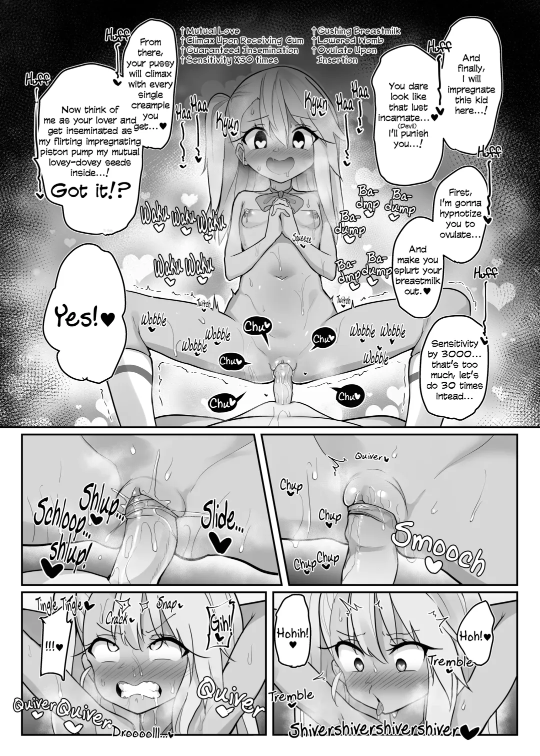 Priya-tachi ga Saiminjutsu ni Kakatta Furi wo Shite Lolicon Kimodebu Jakusha Dansei Sochin Oji-san ni Ninchi Fuyou LoveLove Tanetsuke Haramase Rape Sasete Jusei Suru Hon Fhentai.net - Page 30