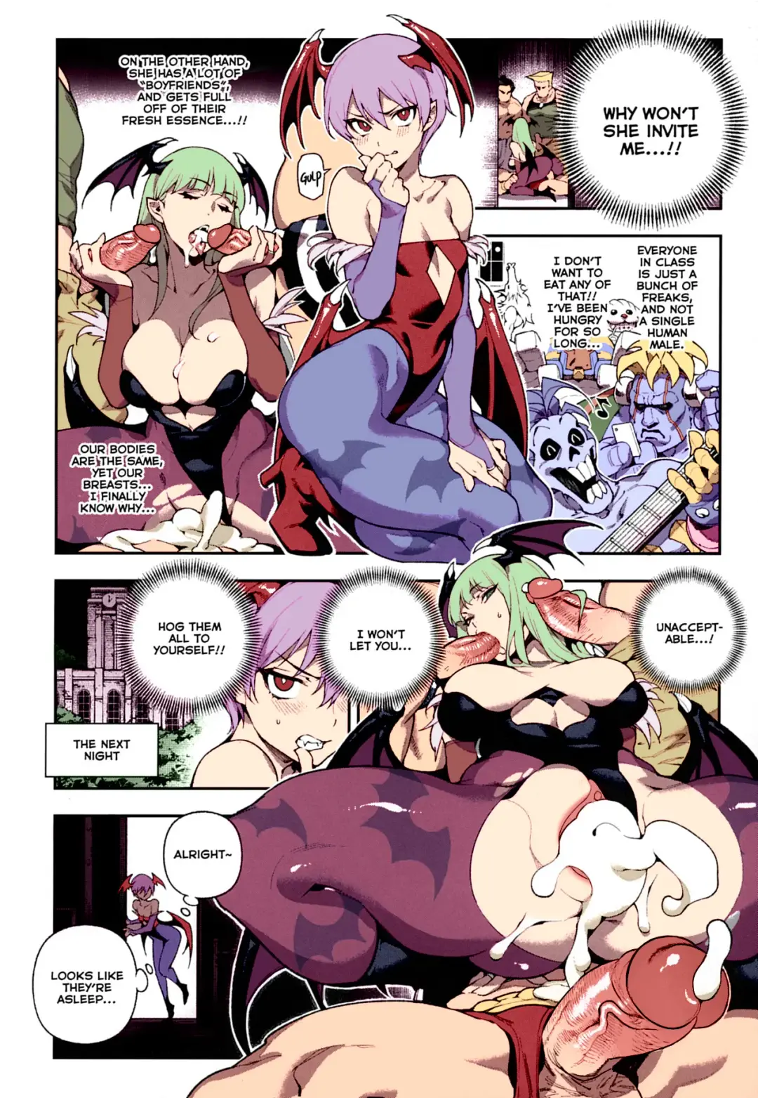 [Abi Kamesennin - Hirame] Fighter Girls ・ Vampire (decensored) Fhentai.net - Page 6