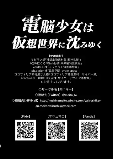 [Hoshina Meito] Dennou Shoujo wa Kasou Sekai ni Shizumi Yuku Fhentai - Page 71