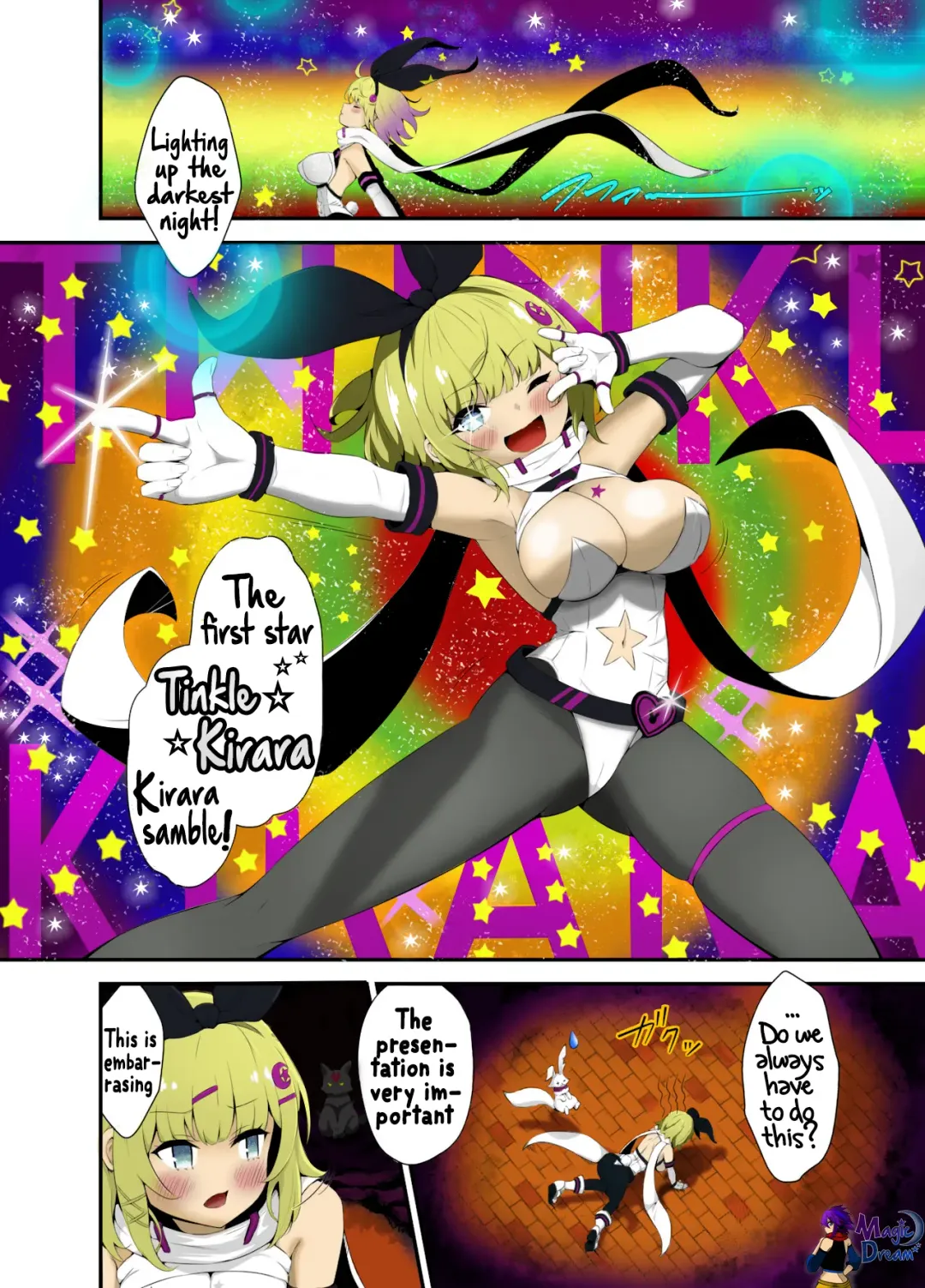 [Nukui Lususu] Tinkle☆Kirara～The shape shifting heroine VS The evil tentacles～ Fhentai - Page 10