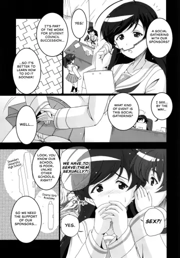[Yohinori] Ooarai Joshi Seitokai Hikitsugi Sagyou no Ikkan desu! Fhentai - Page 4