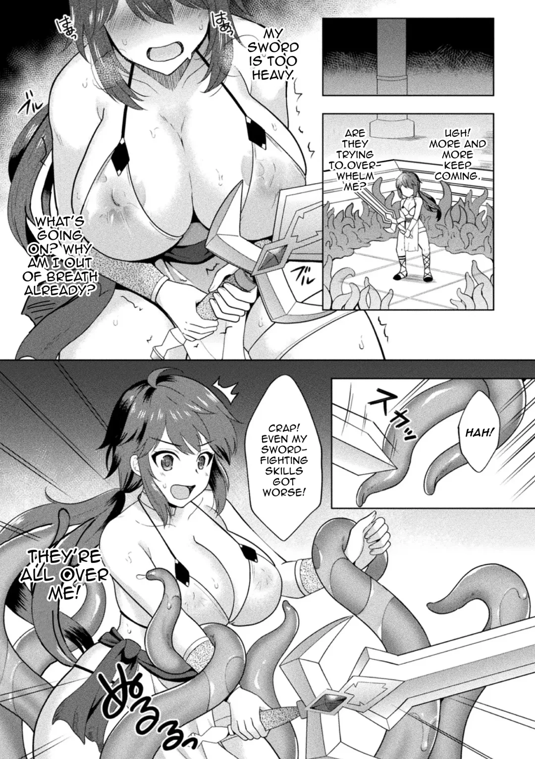 [Tenro Aya] Jotaika Kishi Belveed | Feminized Knight Belveed Fhentai - Page 5