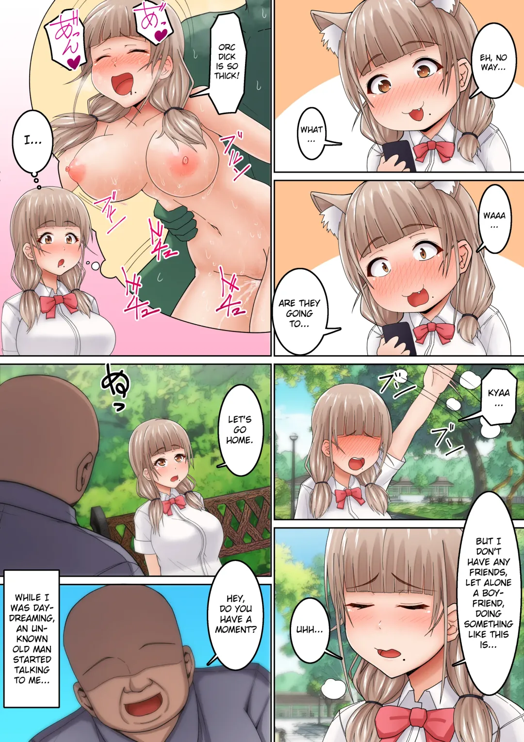 Seikan Massage ni Aragaenai! ~Oji-san ni Ikasare makuru Bocchi JK~ | I can't resist his erotic massage! ~ A socially awkward. JK who is made to cum by an Ojisan ~ Fhentai.net - Page 3