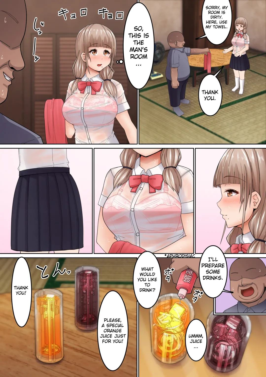 Seikan Massage ni Aragaenai! ~Oji-san ni Ikasare makuru Bocchi JK~ | I can't resist his erotic massage! ~ A socially awkward. JK who is made to cum by an Ojisan ~ Fhentai.net - Page 6