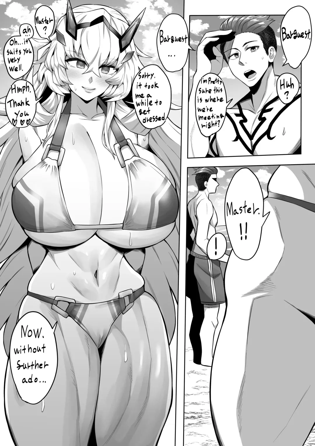 [Imajin Kouji] Barghest Mizugi Fhentai.net - Page 4