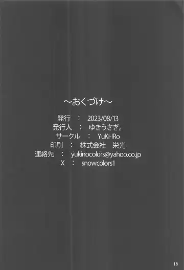 [Yukiusagi.] Patchouli-sama wa Itsudemo Shite kureru Fhentai - Page 17