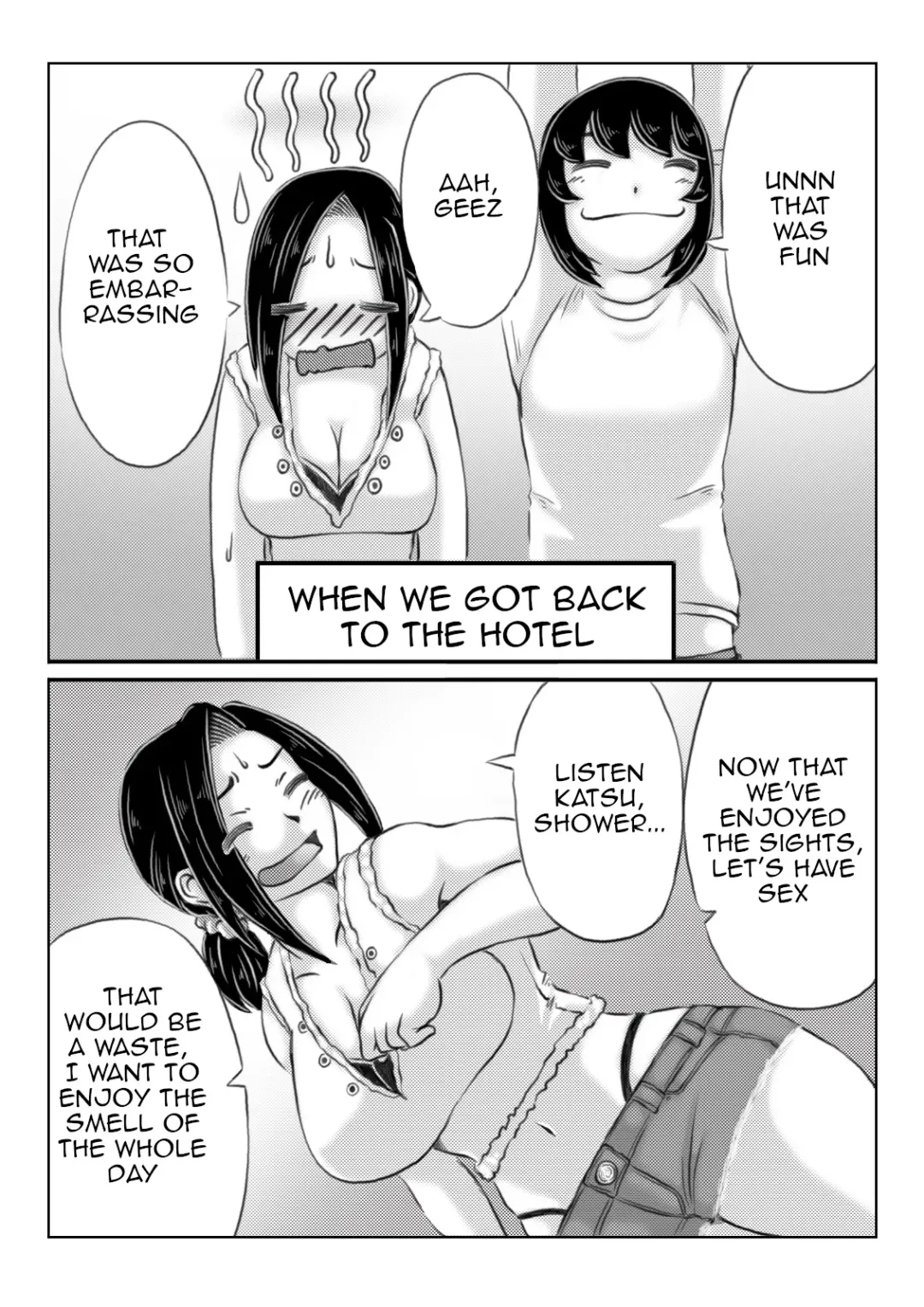 [Mankai Beesuke] Haha to Moto Futoukou Musuko no Natsuyasumi | Mother and Her Truant Son on Summer Holidays Fhentai - Page 21
