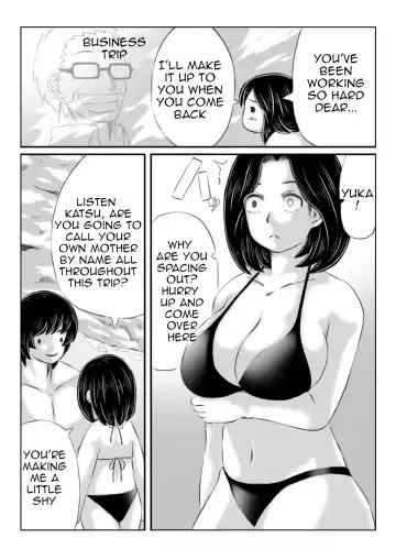[Mankai Beesuke] Haha to Moto Futoukou Musuko no Natsuyasumi | Mother and Her Truant Son on Summer Holidays Fhentai - Page 3