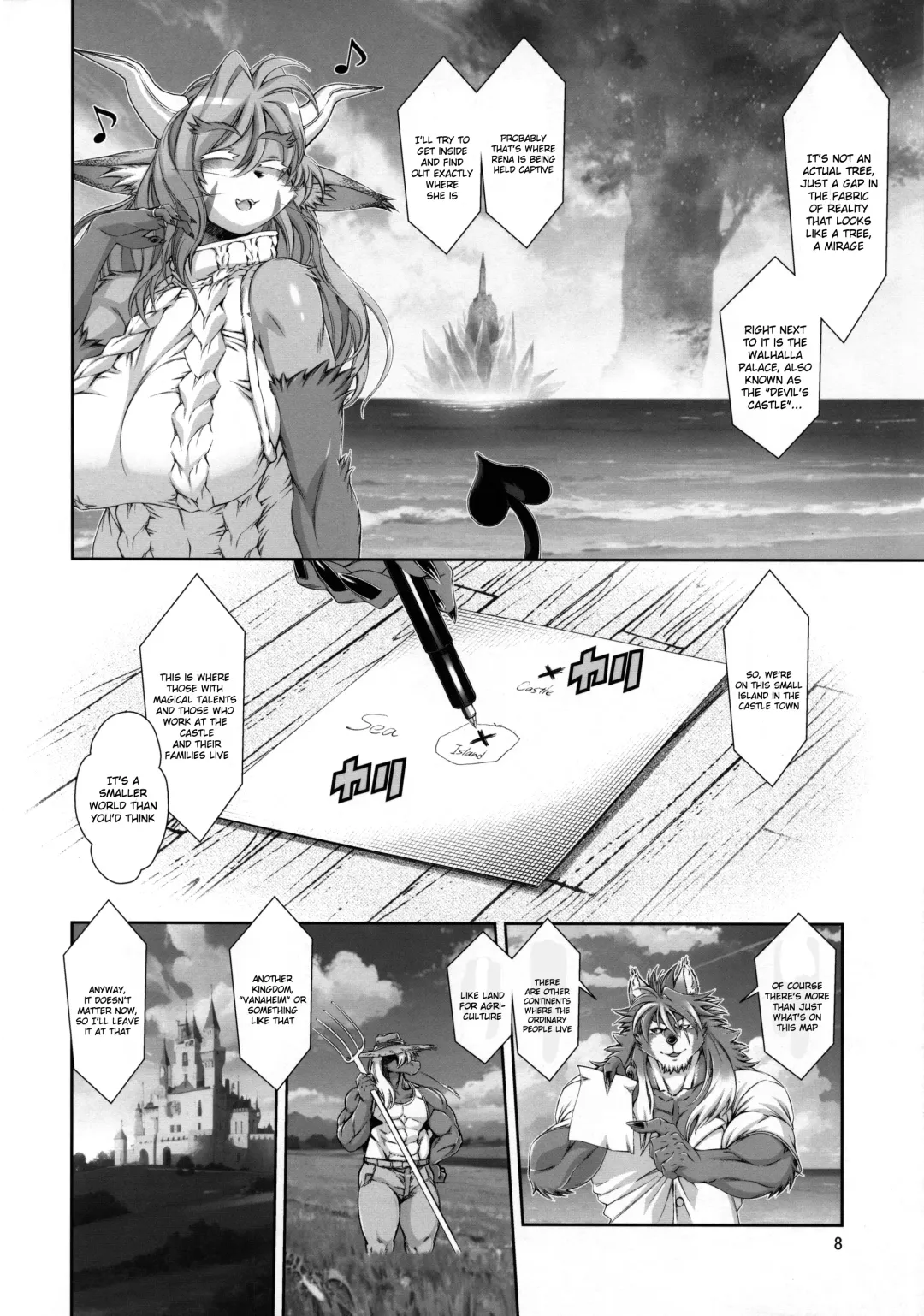 [Amakuchi] Mahou no Juujin Foxy Rena 18 (decensored) Fhentai - Page 9