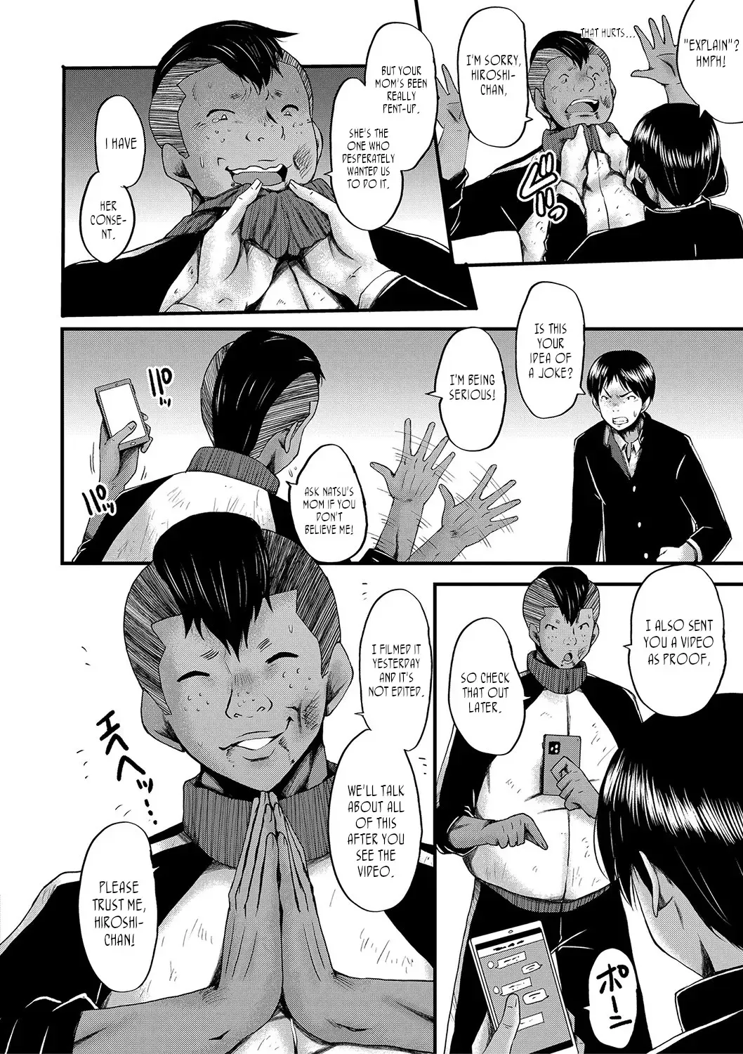 [Sink] Tomodachi, Osananajimi mo Kaa-san mo Netorareru | My friend stole away both my childhood friend and my mother Fhentai - Page 128