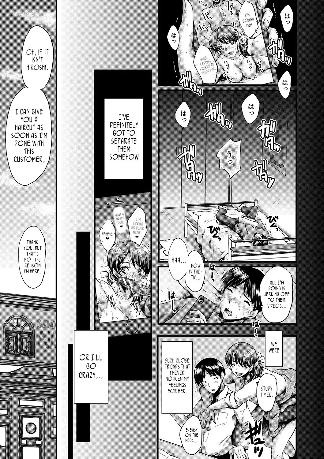 [Sink] Tomodachi, Osananajimi mo Kaa-san mo Netorareru | My friend stole away both my childhood friend and my mother Fhentai - Page 49