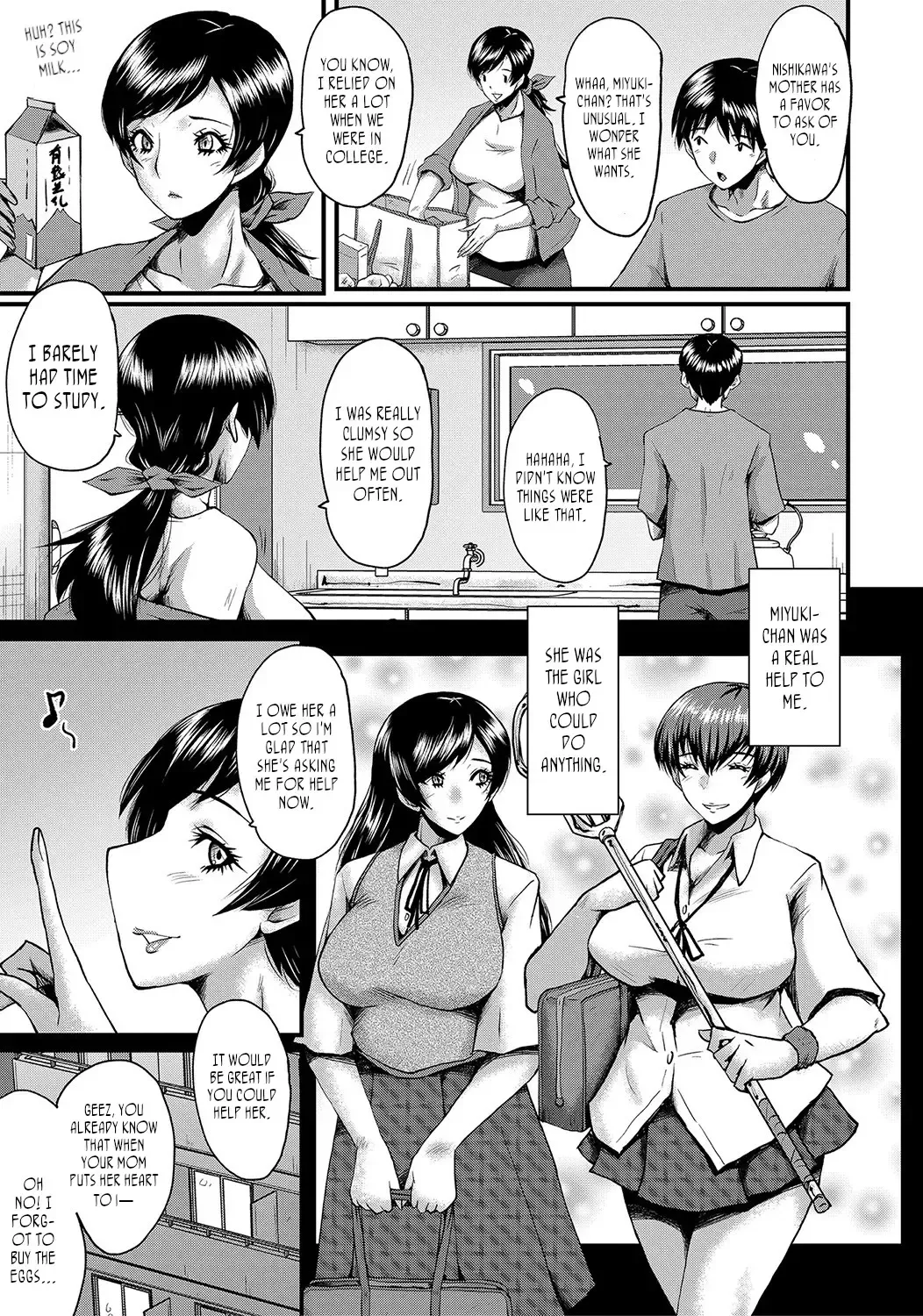 [Sink] Tomodachi, Osananajimi mo Kaa-san mo Netorareru | My friend stole away both my childhood friend and my mother Fhentai - Page 53