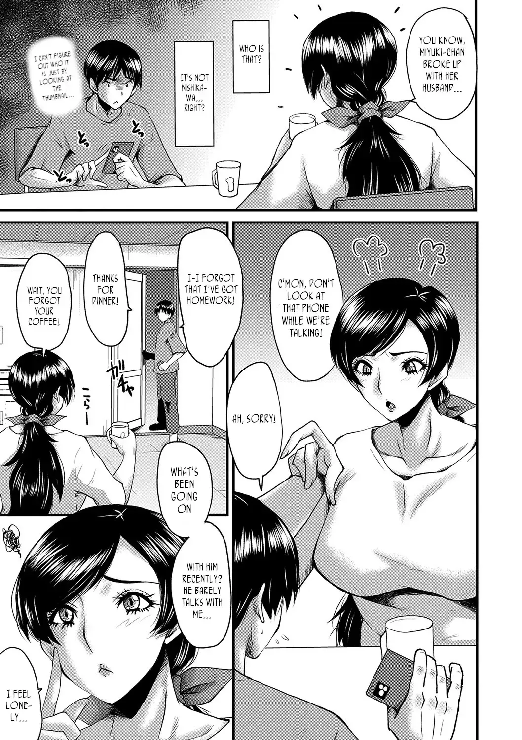 [Sink] Tomodachi, Osananajimi mo Kaa-san mo Netorareru | My friend stole away both my childhood friend and my mother Fhentai - Page 55